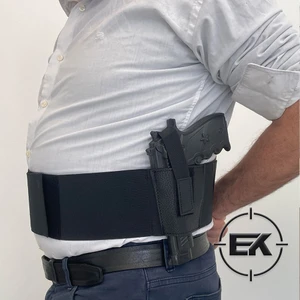 Erol Kara Av Spor Gizli Tabanca Taşıma Korsesi  – 9mm Uyumlu