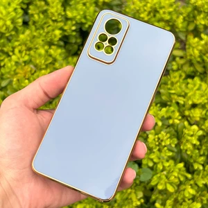 Xiaomi Redmi Note 12 Pro 4g Kılıf Kenar Detaylı Yumuşak Parlak Silikon