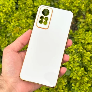 Xiaomi Redmi Note 12 Pro 4g Kılıf Kenar Detaylı Yumuşak Parlak Silikon