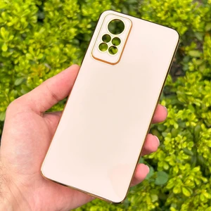 Xiaomi Redmi Note 12 Pro 4g Kılıf Kenar Detaylı Yumuşak Parlak Silikon