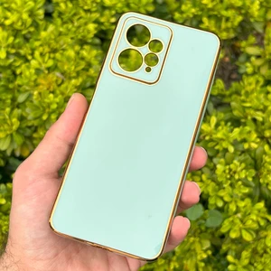 Xiaomi Redmi Note 12 4g Kılıf Kenar Detaylı Yumuşak Parlak Silikon