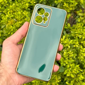 Xiaomi Redmi Note 12 4g Kılıf Kenar Detaylı Yumuşak Parlak Silikon