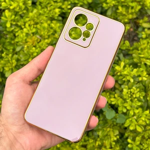 Xiaomi Redmi Note 12 4g Kılıf Kenar Detaylı Yumuşak Parlak Silikon