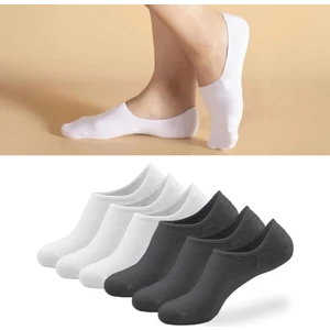 Görünmez Babet Pamuklu  Çorap Unisex 6 Çift