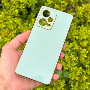 Xiaomi Redmi Note 12 Pro 5g Kılıf Kenar Detaylı Yumuşak Parlak Silikon