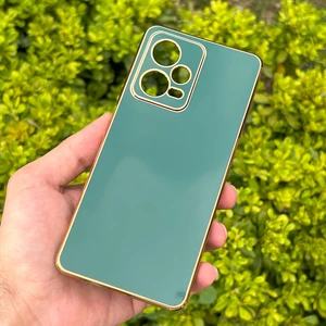 Xiaomi Redmi Note 12 Pro 5g Kılıf Kenar Detaylı Yumuşak Parlak Silikon