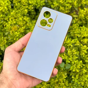 Xiaomi Redmi Note 12 Pro 5g Kılıf Kenar Detaylı Yumuşak Parlak Silikon