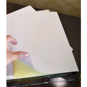 A4 Mat Etiket 1.hamur 80 Gr. Yapışkanlı 100 Adet Çıkartma Etiket Boş paketleme Sticker