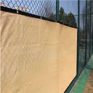 Gölgelik Tente – 95LIK Gölgelik File – Krem Renk - Şeritli Halkalı - 3 Metre x 2 Metre