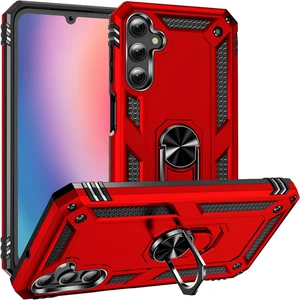 Samsung Galaxy A25 Kılıf Yüzüklü Stand Olabilen Magnetic Tpu Tank Kapak