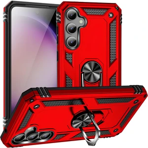 Samsung Galaxy S23 Fe Kılıf Yüzüklü Stand Olabilen Magnetic Tpu Tank Kapak