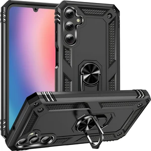 Samsung Galaxy A25 Kılıf Yüzüklü Stand Olabilen Magnetic Tpu Tank Kapak