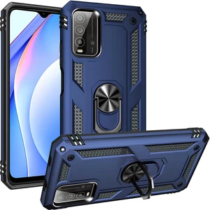 Xiaomi Redmi 9t Kılıf Yüzüklü Stand Olabilen Magnetic Tpu Tank Kapak