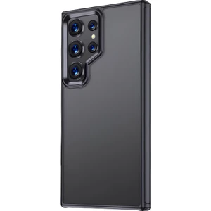 Samsung Galaxy S24 Ultra Kılıf Extra Korumalı Arkası Şeffaf Slikon Kapak