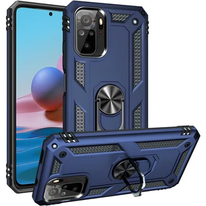 Xiaomi Poco M5S Kılıf Yüzüklü Stand Olabilen Magnetic Tpu Tank Kapak