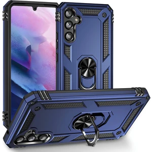 Samsung Galaxy A54 Kılıf Yüzüklü Stand Olabilen Magnetic Tpu Tank Kapak