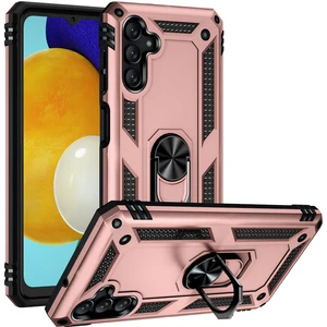 Samsung Galaxy A04S Kılıf Yüzüklü Stand Olabilen Magnetic Tpu Tank Kapak