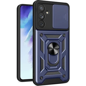 Samsung Galaxy A54 Kılıf Magnetik Standlı Sürgülü Kamera Korumalı Tank Kapak