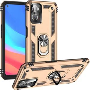 Oppo A96 4g Kılıf Yüzüklü Stand Olabilen Magnetic Tpu Tank Kapak