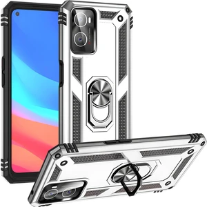 Oppo A96 4g Kılıf Yüzüklü Stand Olabilen Magnetic Tpu Tank Kapak