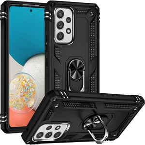 Samsung Galaxy A53 5g Kılıf Yüzüklü Stand Olabilen Magnetic Tpu Tank Kapak