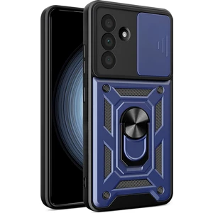 Samsung Galaxy A36 Kılıf Magnetik Standlı Sürgülü Kamera Korumalı Tank Kapak