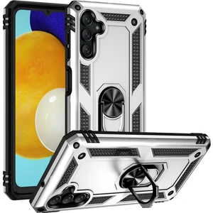 Samsung Galaxy A04S Kılıf Yüzüklü Stand Olabilen Magnetic Tpu Tank Kapak