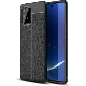 Samsung Galaxy A91 / S10 Lite Kılıf Deri Extra Korumalı Slikon Kapak