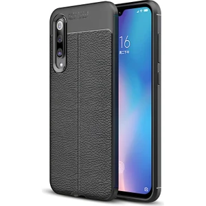 Xiaomi Mi 9 Kılıf Deri Extra Korumalı Slikon Kapak