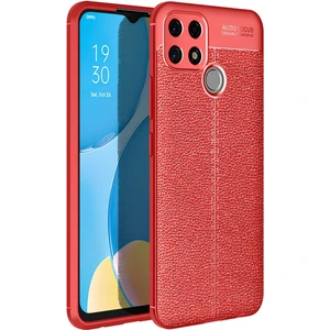 Oppo A15 Kılıf Deri Extra Korumalı Slikon Kapak