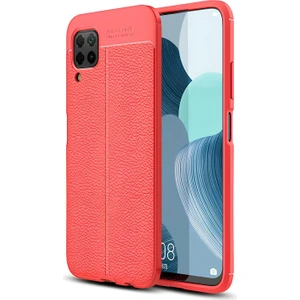 Huawei P40 Lite Kılıf Deri Extra Korumalı Slikon Kapak