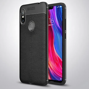 Xiaomi Redmi Note 6 Pro Kılıf Deri Extra Korumalı Slikon Kapak