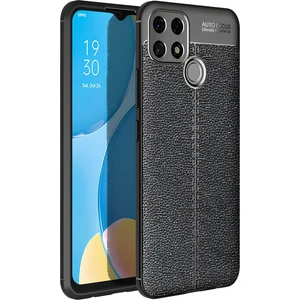 Oppo A15S Kılıf Deri Extra Korumalı Slikon Kapak