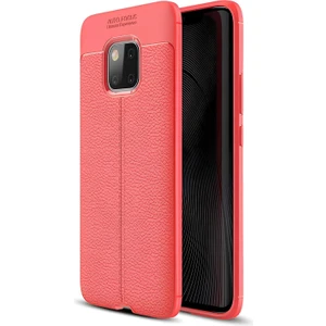 Huawei Mate 20 Pro Kılıf Deri Extra Korumalı Slikon Kapak