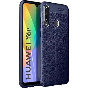 Huawei Y6P Kılıf Deri Extra Korumalı Slikon Kapak