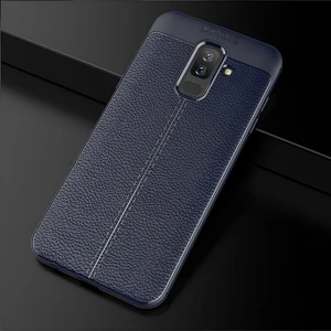 Samsung Galaxy J4 Kılıf Deri Extra Korumalı Slikon Kapak