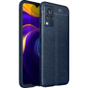 Vivo V21 Kılıf Deri Extra Korumalı Slikon Kapak
