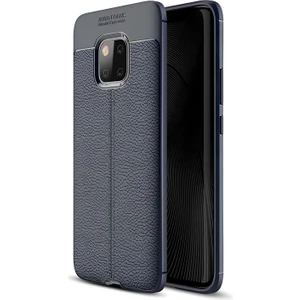 Huawei Mate 20 Pro Kılıf Deri Extra Korumalı Slikon Kapak