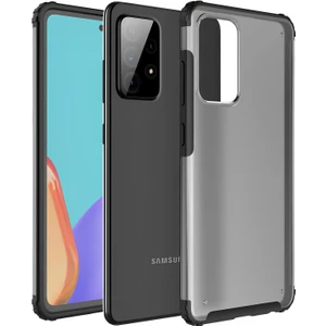 Samsung Galaxy A52 Kılıf Extra Korumalı Arkası Şeffaf Slikon Kapak