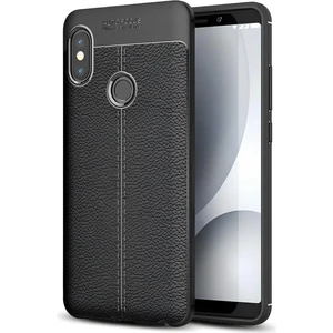 Xiaomi Redmi Note 5 Pro Kılıf Deri Extra Korumalı Slikon Kapak