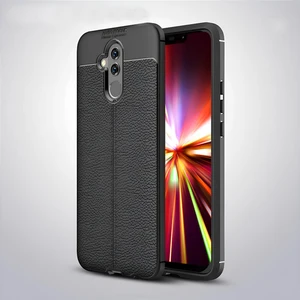 Huawei Mate 20 Lite Kılıf Deri Extra Korumalı Slikon Kapak