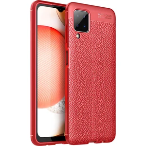 Samsung Galaxy A12 Kılıf Deri Extra Korumalı Slikon Kapak