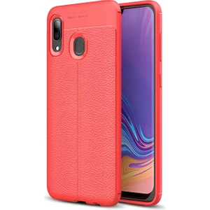 Samsung Galaxy A30 Kılıf Deri Extra Korumalı Slikon Kapak