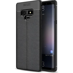 Samsung Galaxy Note 9 Kılıf Deri Extra Korumalı Slikon Kapak