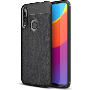 Huawei Y9 Prime 2019 Kılıf Deri Extra Korumalı Slikon Kapak