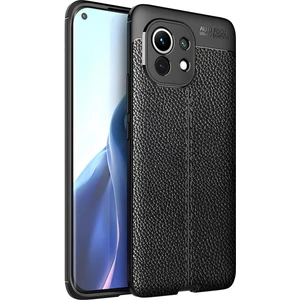 Xiaomi Mi 11 Kılıf Deri Extra Korumalı Slikon Kapak