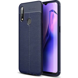 Oppo A31 Kılıf Deri Extra Korumalı Slikon Kapak