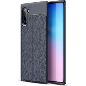 Samsung Galaxy Note 10 Kılıf Deri Extra Korumalı Slikon Kapak