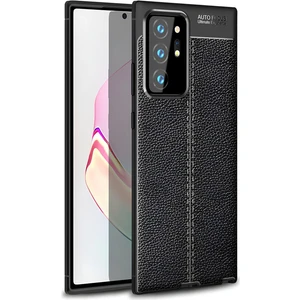 Samsung Galaxy Note 20 Ultra Kılıf Deri Extra Korumalı Slikon Kapak
