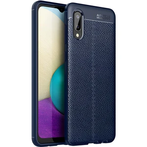 Samsung Galaxy A02 Kılıf Deri Extra Korumalı Slikon Kapak